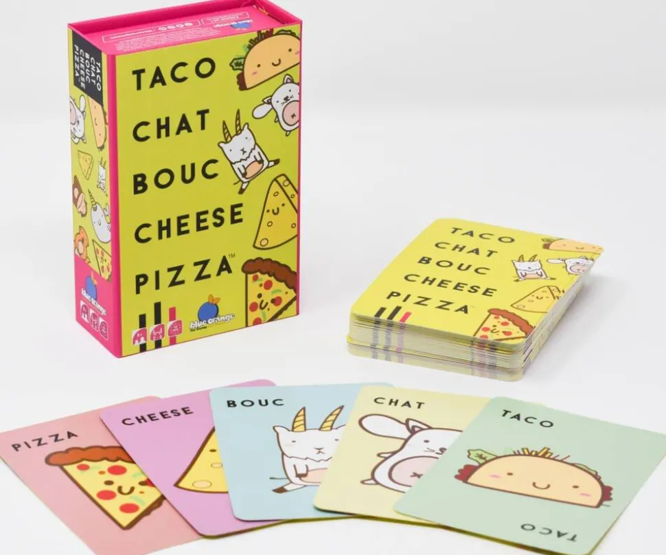 Taco Chat Bouc Cheese Pizza: Jeu De Défausse Farfelu Et Frénétique