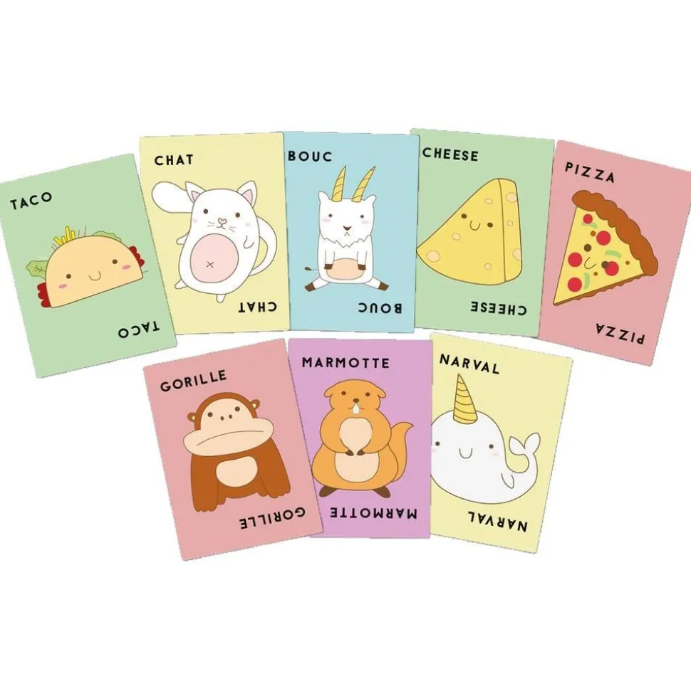 Taco Chat Bouc Cheese Pizza: Jeu De Défausse Farfelu Et Frénétique