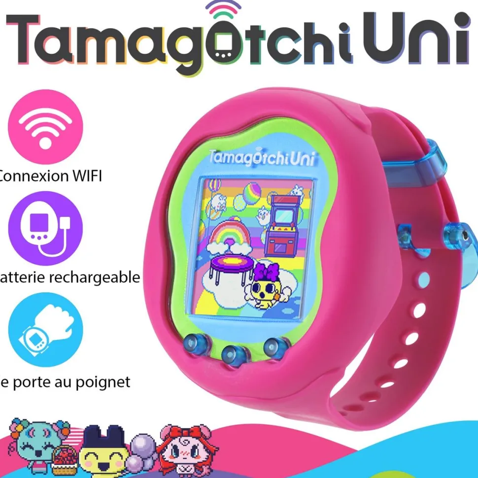 Tamagotchi Uni rose