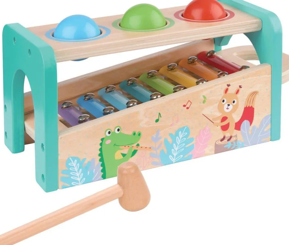 Tap' balles musical en bois