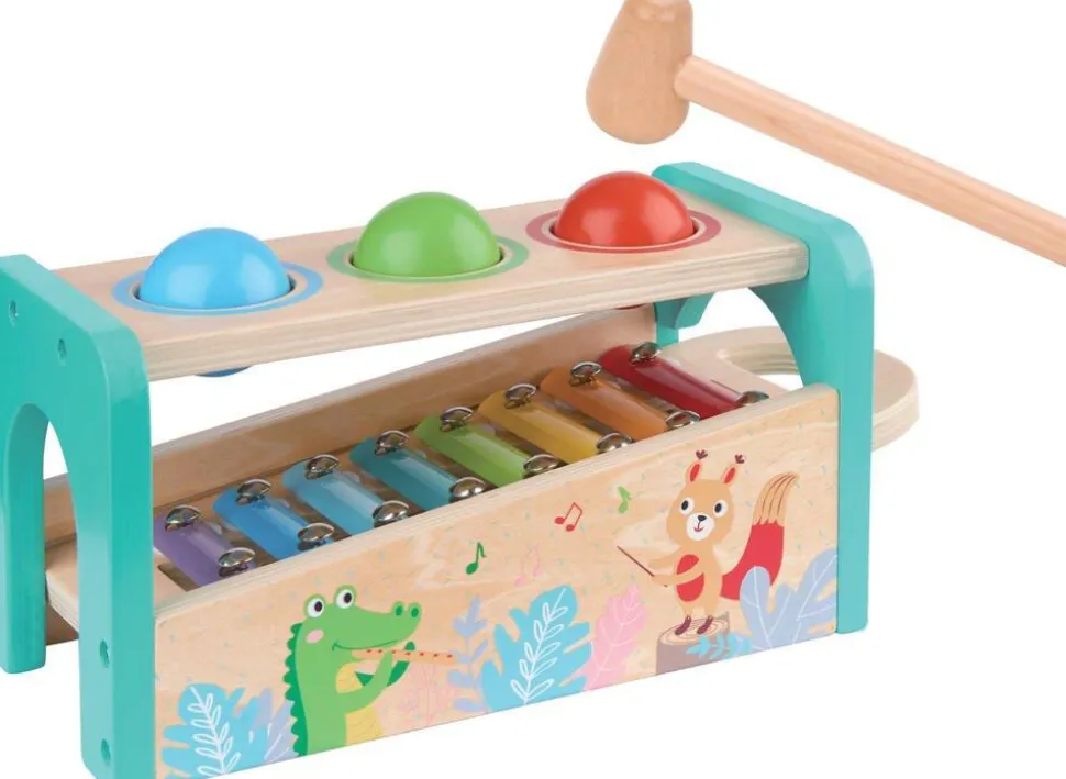 Tap' balles musical en bois