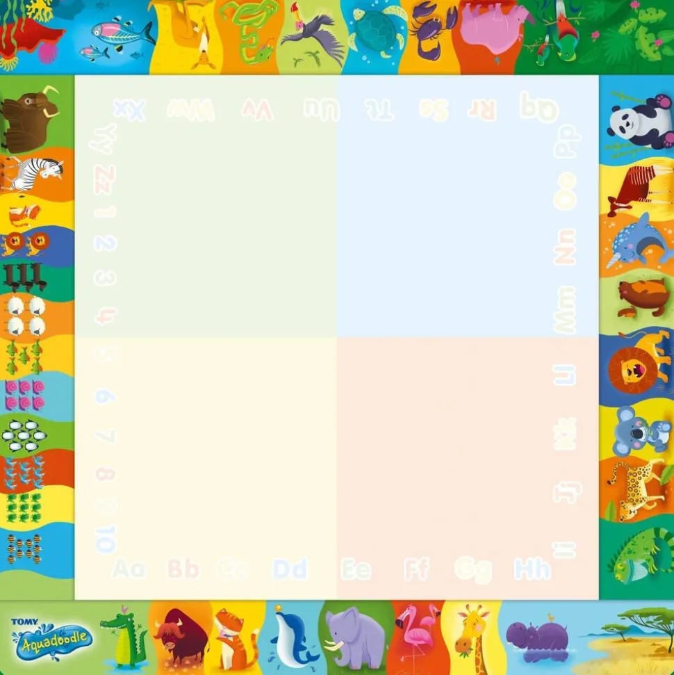 Tapis Aquadoodle Classique, 4 Couleurs,