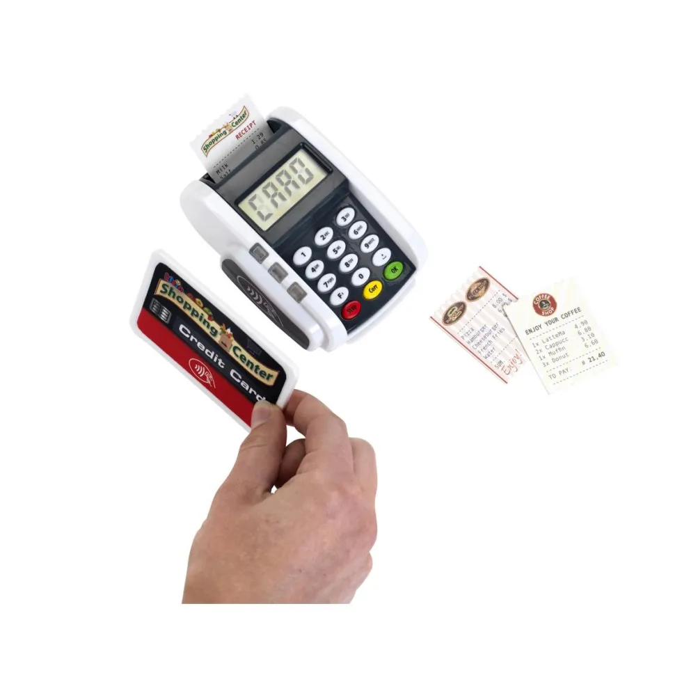 Terminal de paiement avec lumière et son