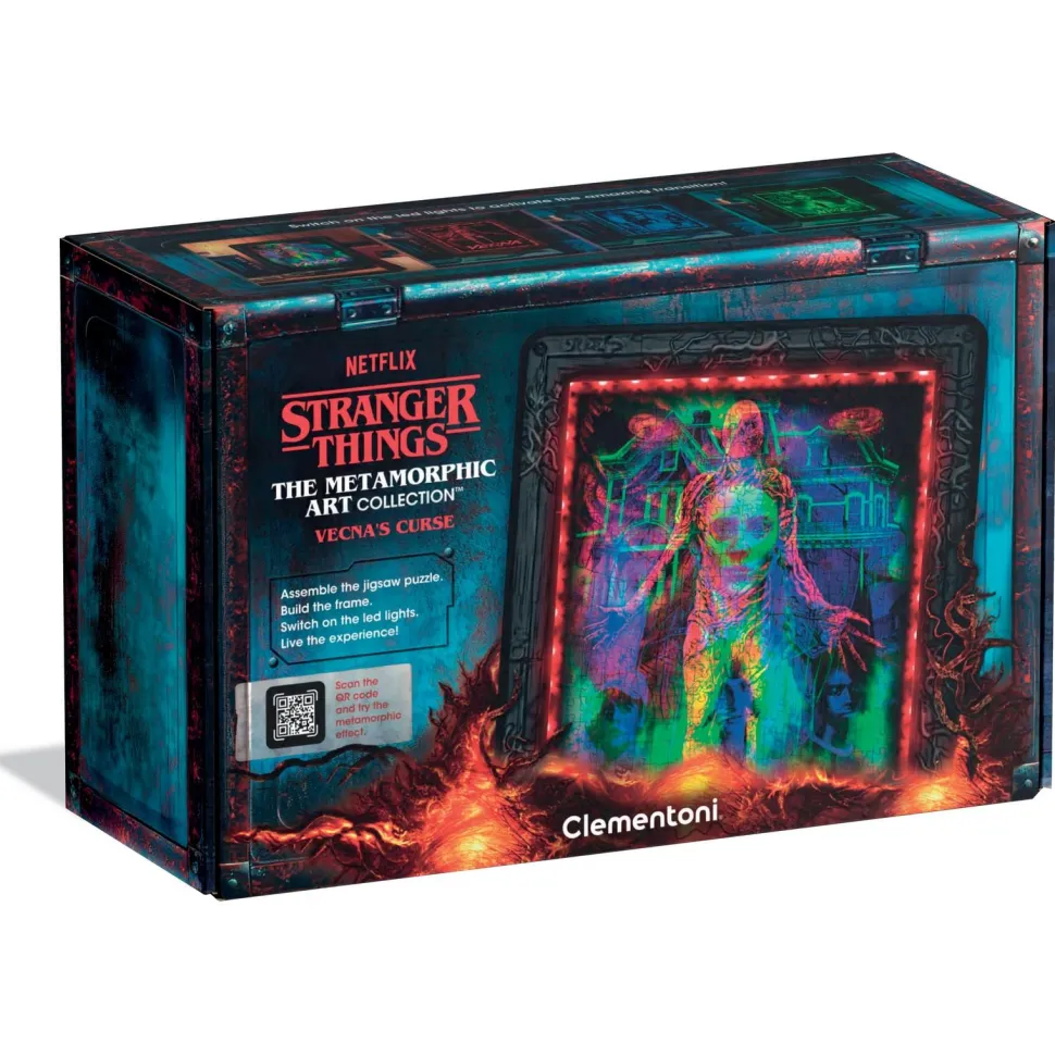 The Metamorphic Art Collection - Stranger Things - Cadre lumineux Vecna