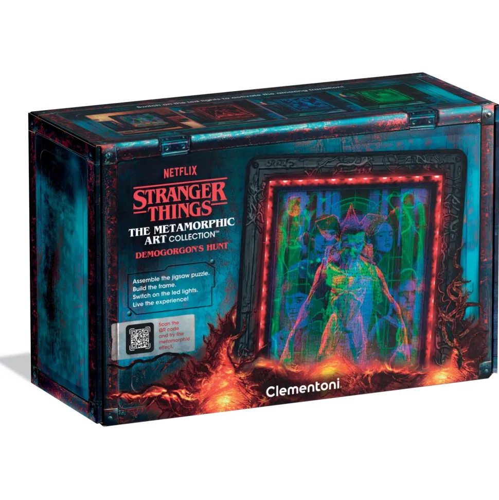 The Metamorphic Art Collection - Stranger Things - Cadre lumineux Démogorgon