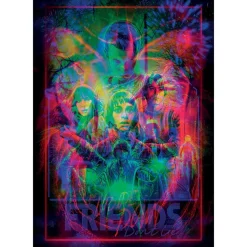 The Metamorphic Art Collection - Stranger Things - Cadre lumineux Le monde à l'envers