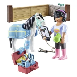 Thérapeute et cheval Playmobil Horses of Waterfall 71497