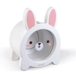 Tirelire En Bois, Forme De Lapin