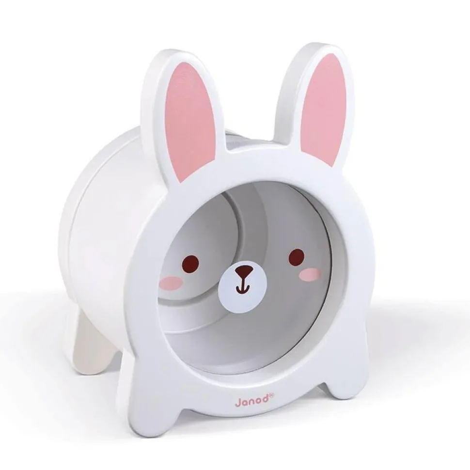 Tirelire En Bois, Forme De Lapin