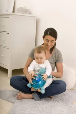 Tortue Tranquille bleue rechargeable