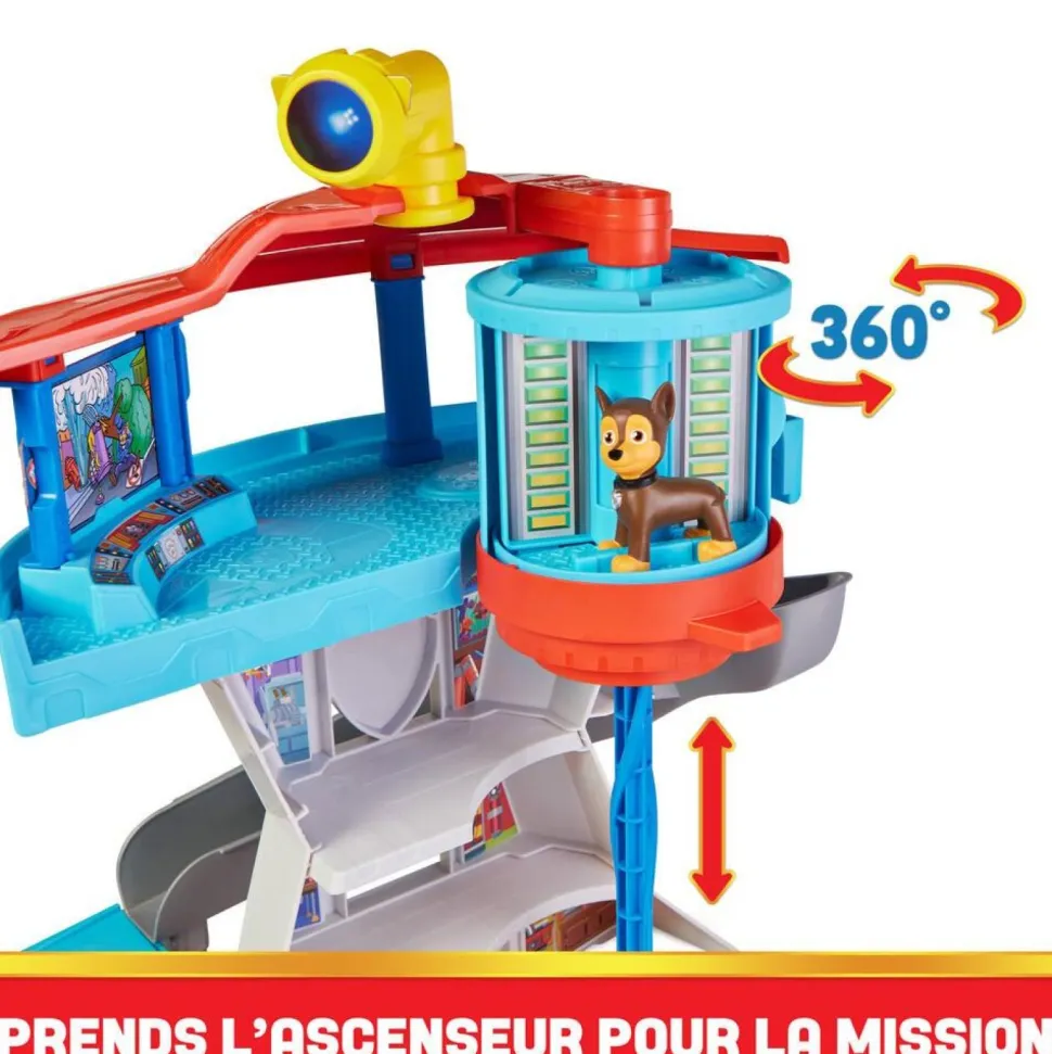 Tour de contrôle et véhicule Chase La Pat Patrouille