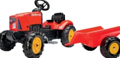 Tracteur à pédales avec capot ouvrant