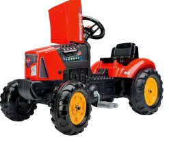 Tracteur à pédales avec capot ouvrant