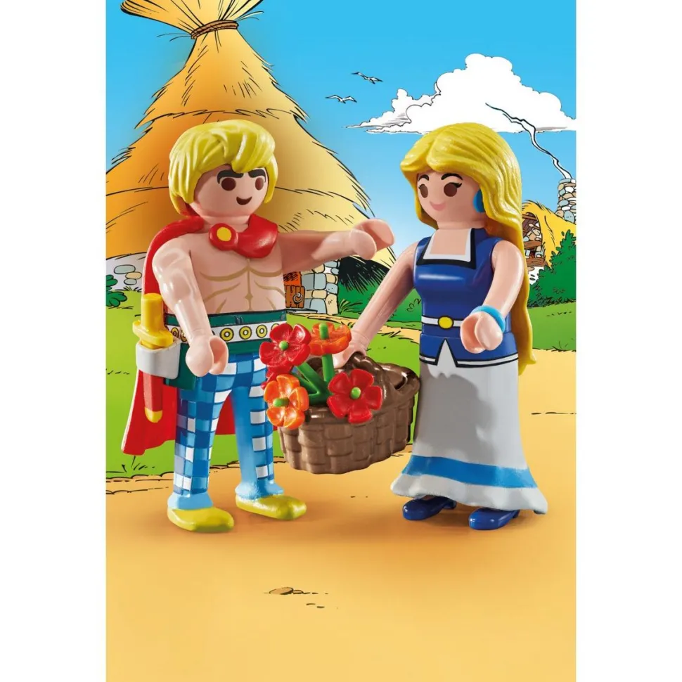 Tragicomix et Falbala Playmobil Astérix 71544