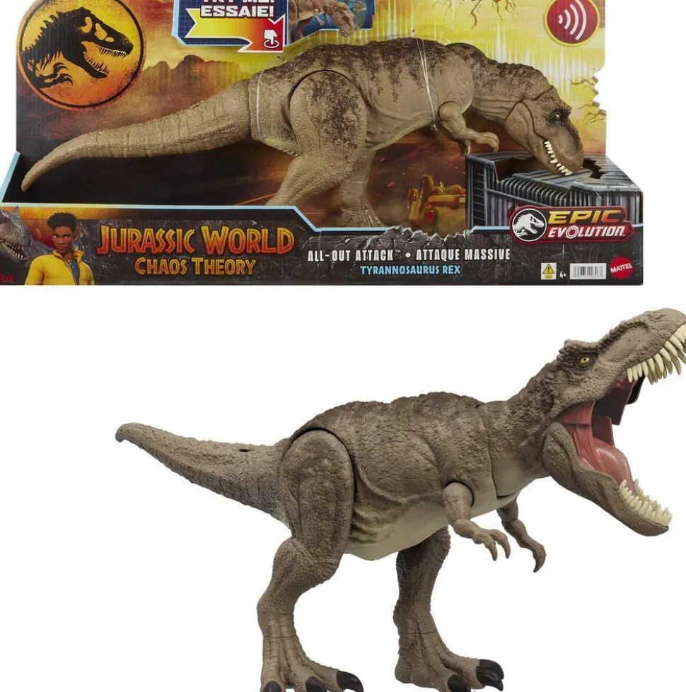T-rex attaque Suprême Jurassic World