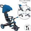 Tricycle explorer V2 - 4 en 1 bleu royal