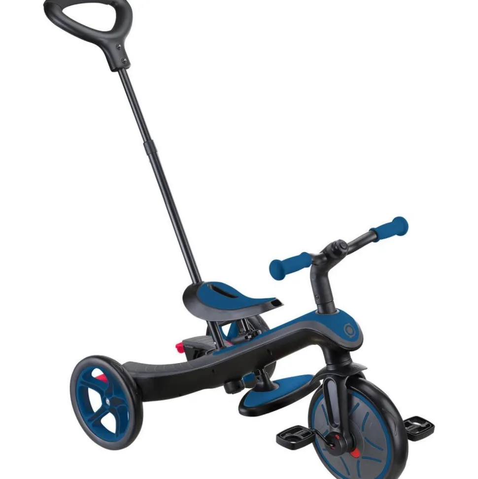 Tricycle explorer V2 - 4 en 1 bleu royal