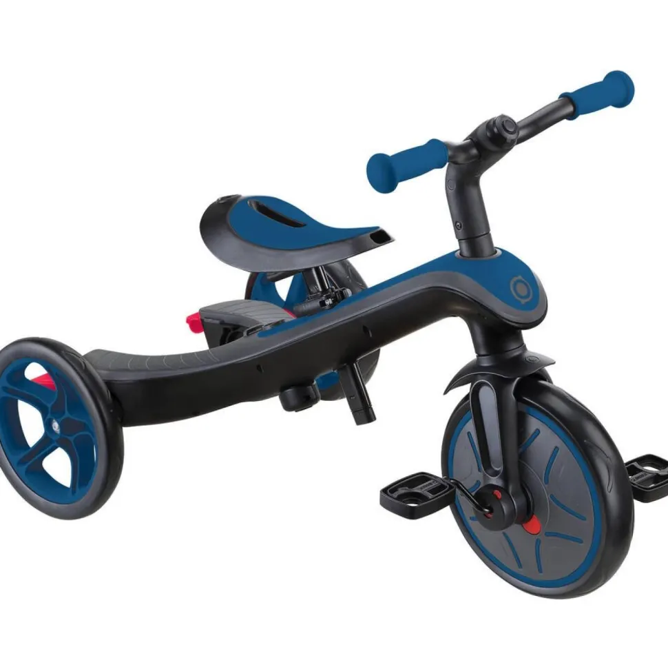Tricycle explorer V2 - 4 en 1 bleu royal
