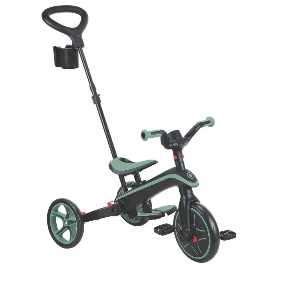 Tricycle évolutif explorer 4 en 1 olive