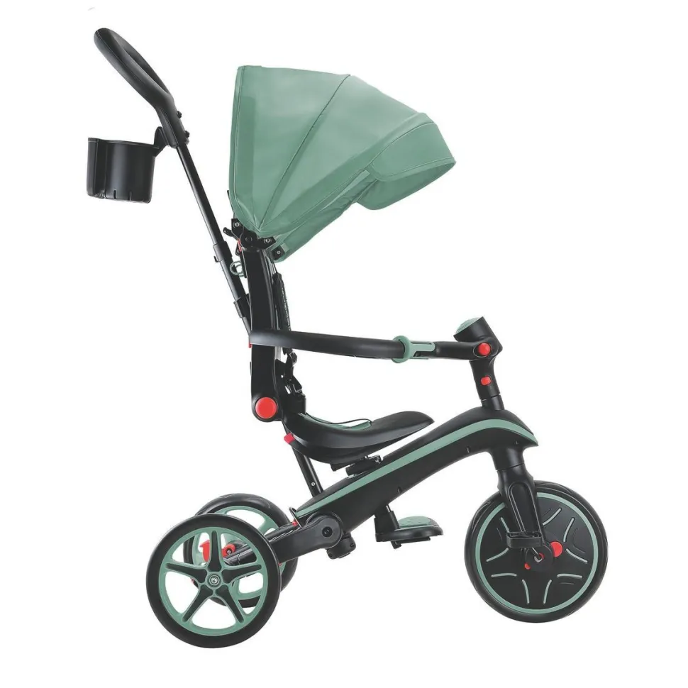 Tricycle évolutif explorer 4 en 1 olive
