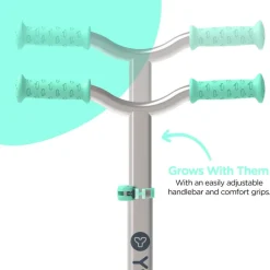 Trottinette 3 roues lumineuse - Y Glider Air Vert
