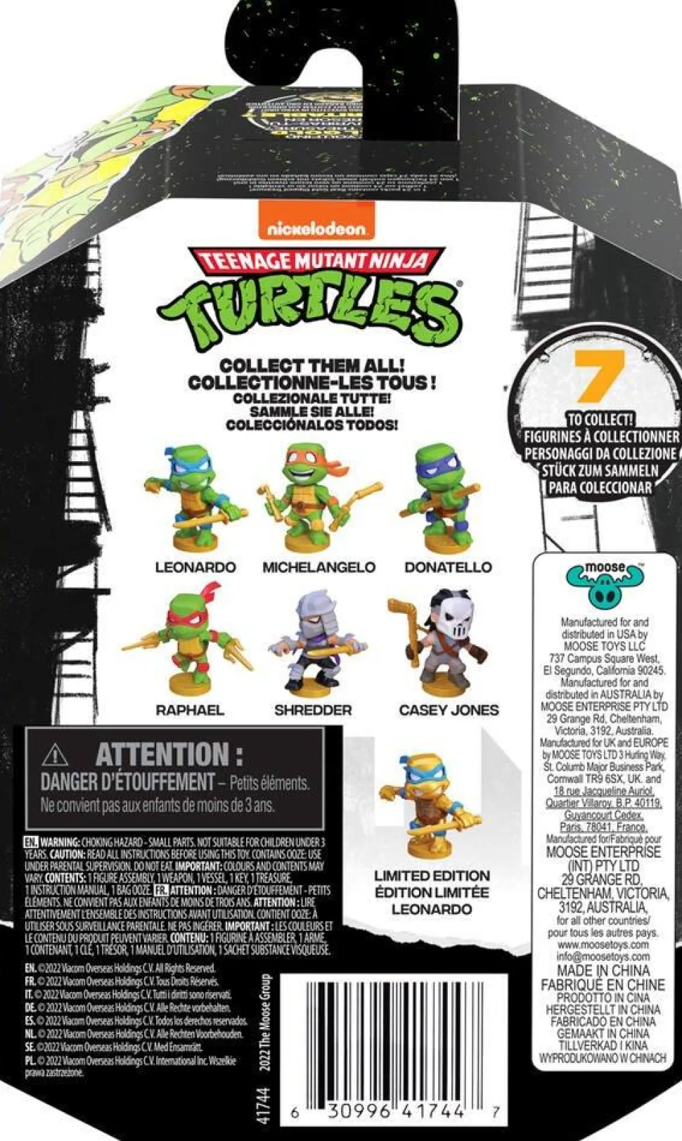 Trésor X Tortues Ninja - égout et figurine
