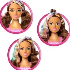 Tête à coiffer Barbie brune