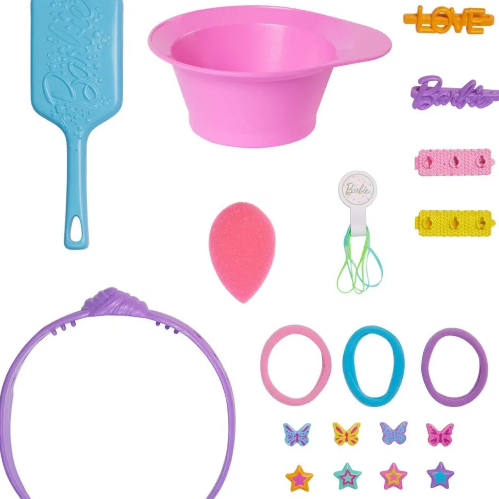 Tête à coiffer Barbie brune