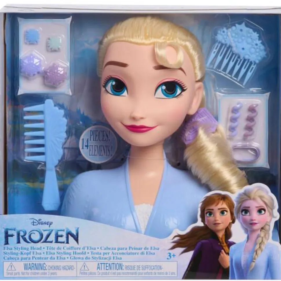 Tête à coiffer Elsa - La Reine des Neiges