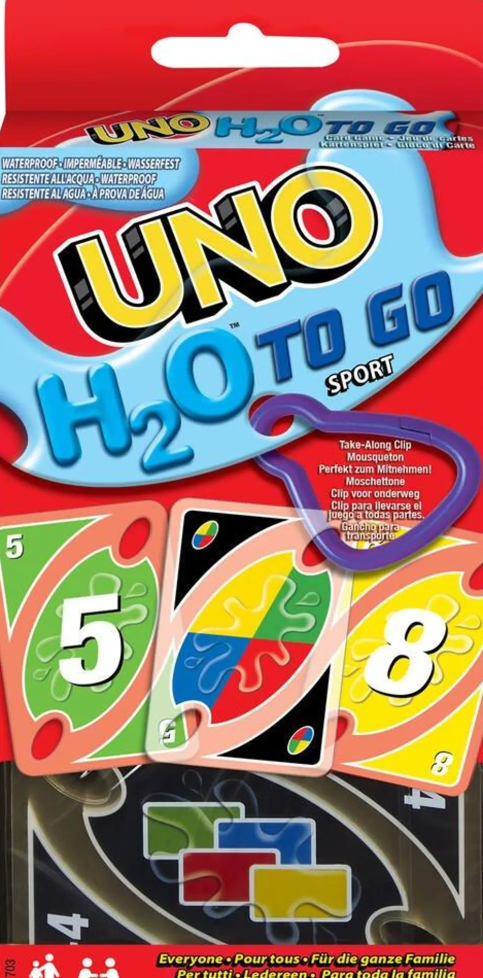 Uno H2o Cartes Imperméables Mattel Games