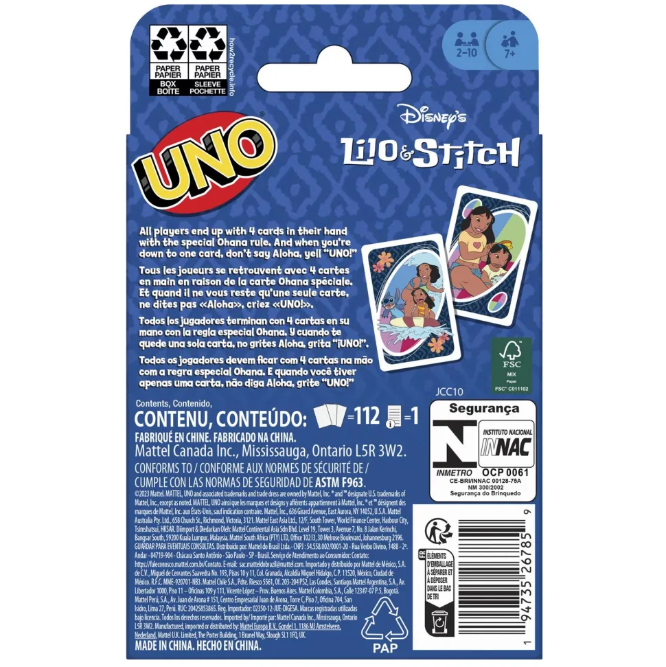 Uno Lilo & Stitch