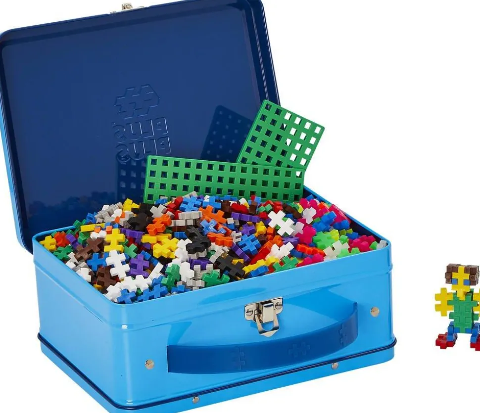 Valisette de jeu en métal Plus-Plus - 600 pièces