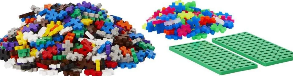 Valisette de jeu en métal Plus-Plus - 600 pièces