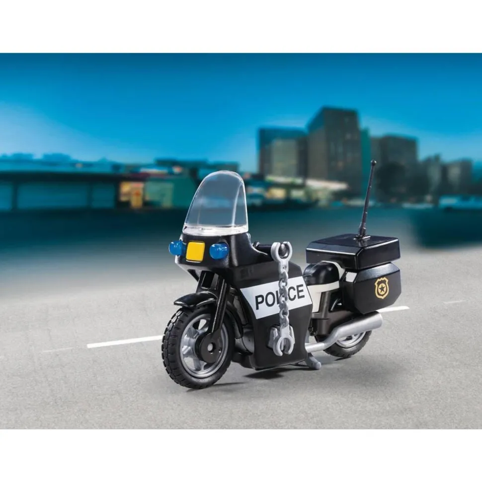 Valisette Motard de police Playmobil City Action 5648
