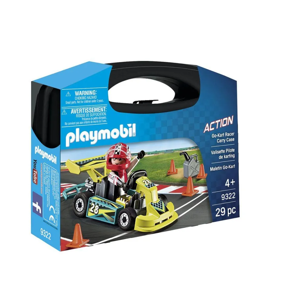Valisette Pilote de karting Playmobil Action