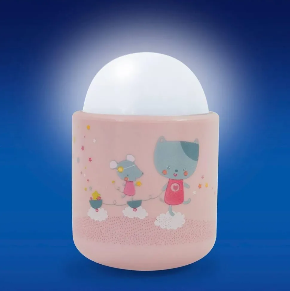 Veilleuse Nomade Rose-lolabell, Lumière Rassurante Et Portable
