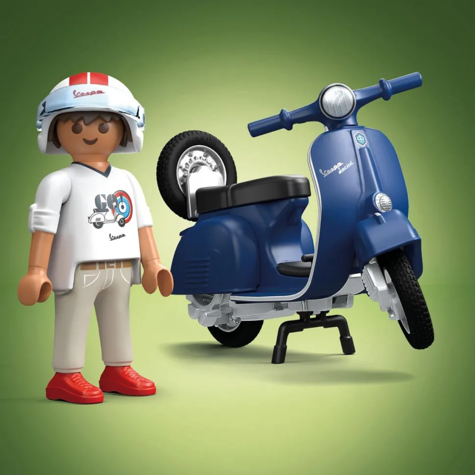 Vespa 150 Sprint Veloce 1969 Bleu Playmobil 71622