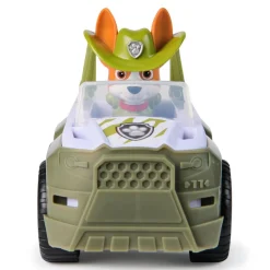 Véhicule 15 cm et figurine La Pat Patrouille : véhicule de la jungle Tracker