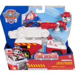 Véhicule et figurine Marcus Fire Rescue La Pat Patrouille