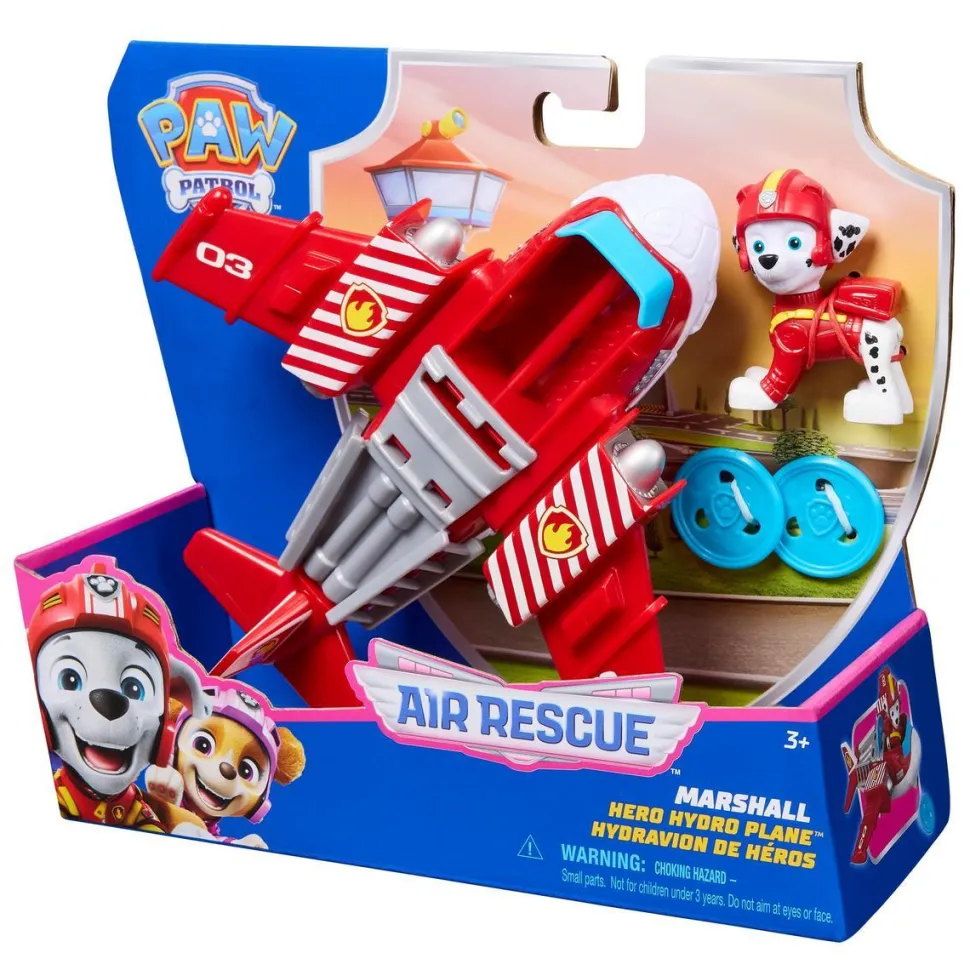 Véhicule et figurine Marcus - Air Rescue - La Pat Patrouille