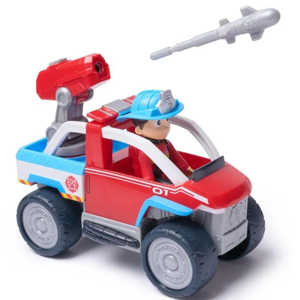 Véhicule et figurine Ryder - Fire Rescue La Pat Patrouille