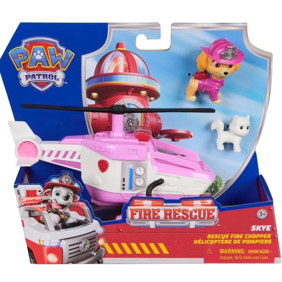 Véhicule et figurine Stella - Fire Rescue La Pat Patrouille