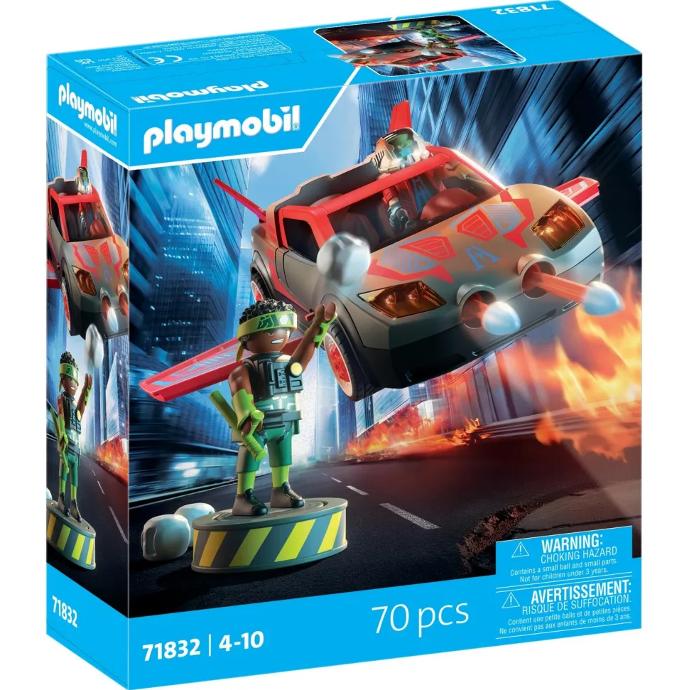Véhicule multifonction de super-héros Playmobil Heroes 71832
