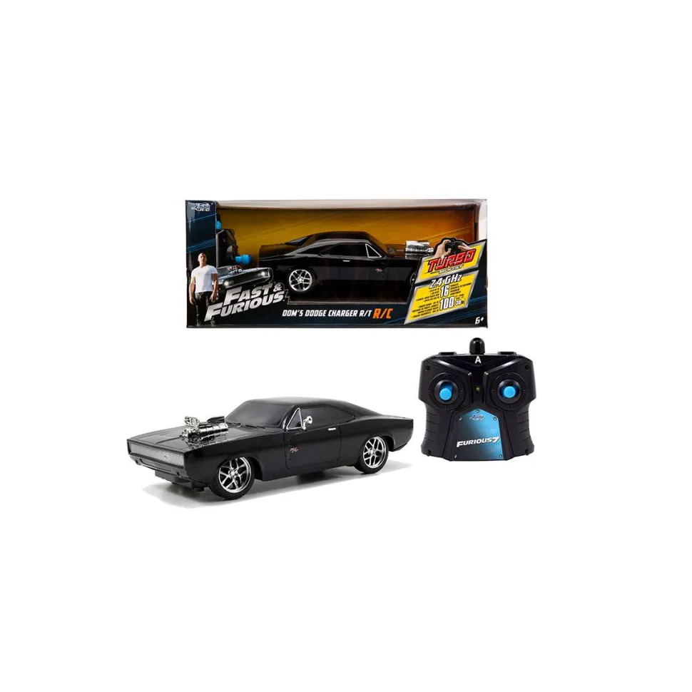Voiture radiocommandée 1/16 Dodge Charger Fast 'n Furious