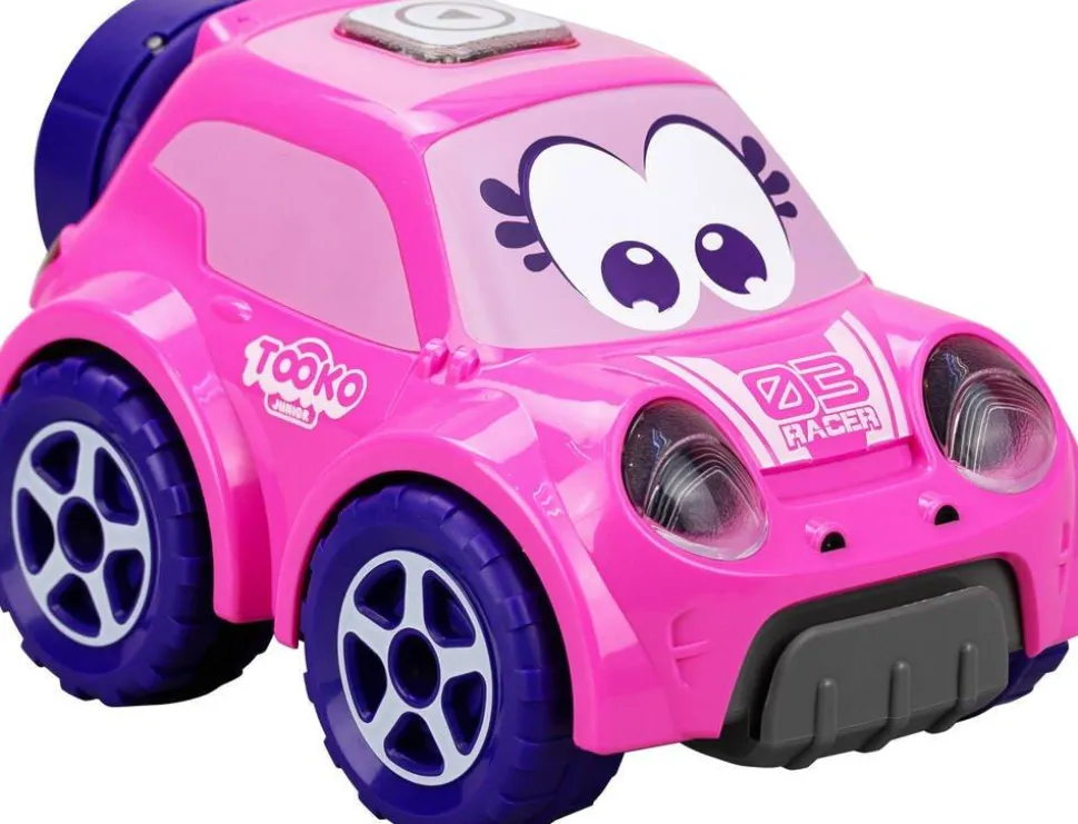 Voiture radiocommandée Follow Me Rose avec volant