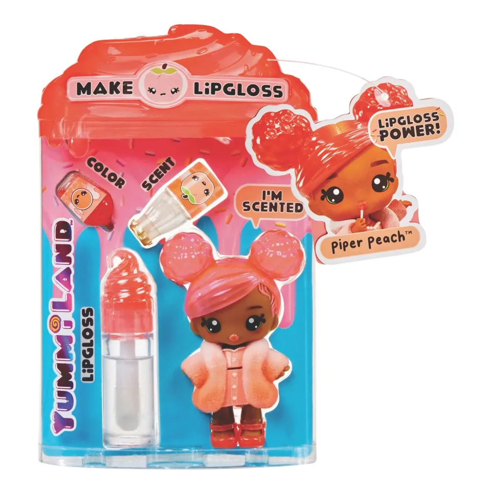 Yummiland poupée et Gloss Piper Pêche