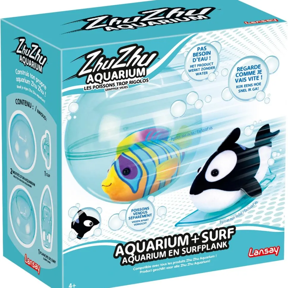 Zhu Zhu Aquarium et planche de surf